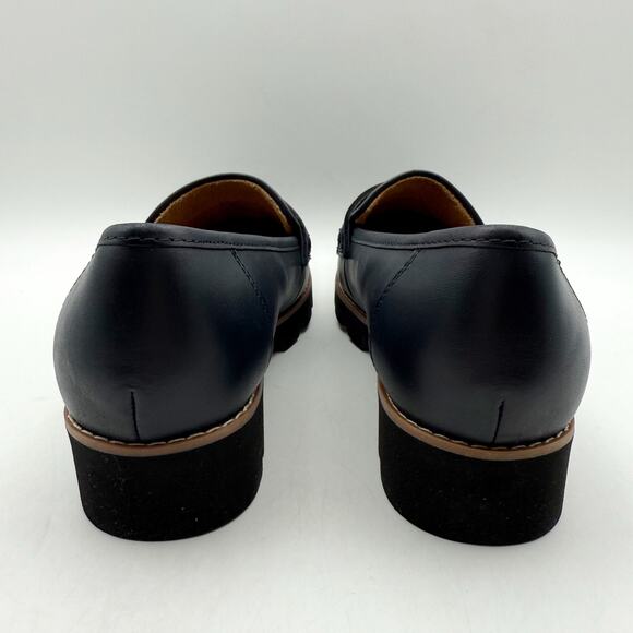 Vionic Womens Cheryl ll Loafers US 6.5 M EU 36.5 Black Leather NWOB - Picture 9 of 12